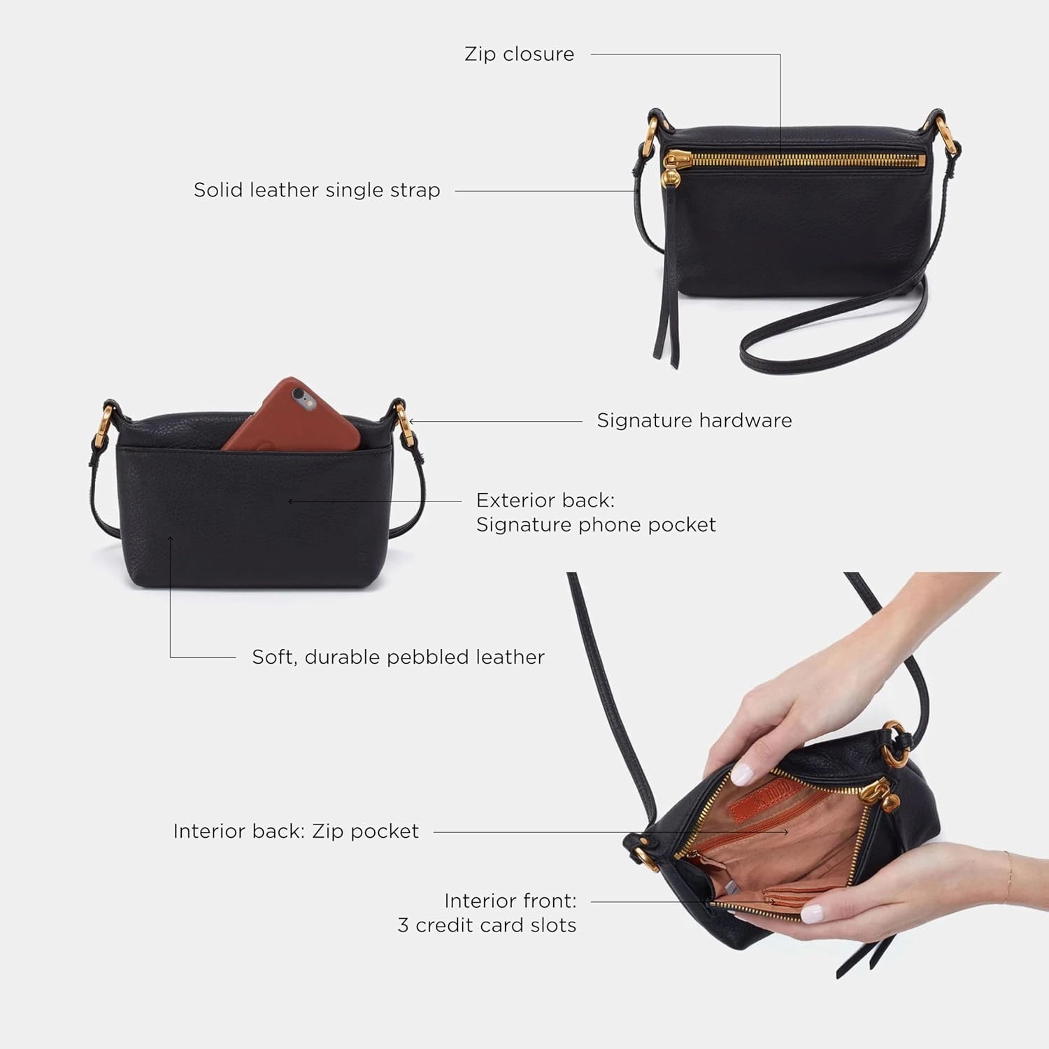 HOBO Run About Crossbody