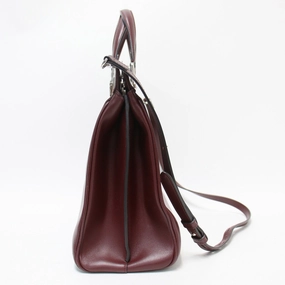 Horsebit 1955 Burgundy Leather Shoulder Bag