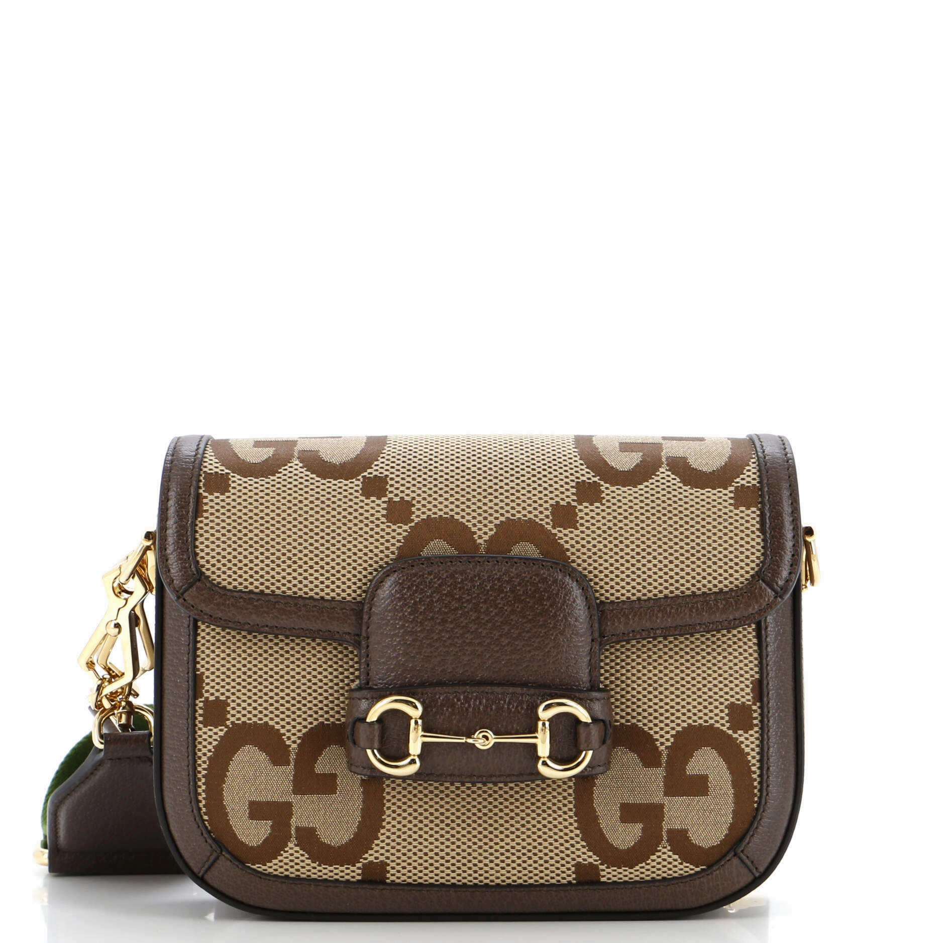Horsebit 1955 Shoulder Bag Jumbo GG Canvas Mini