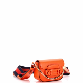 Horsebit 1955 Shoulder Bag Leather Super Mini