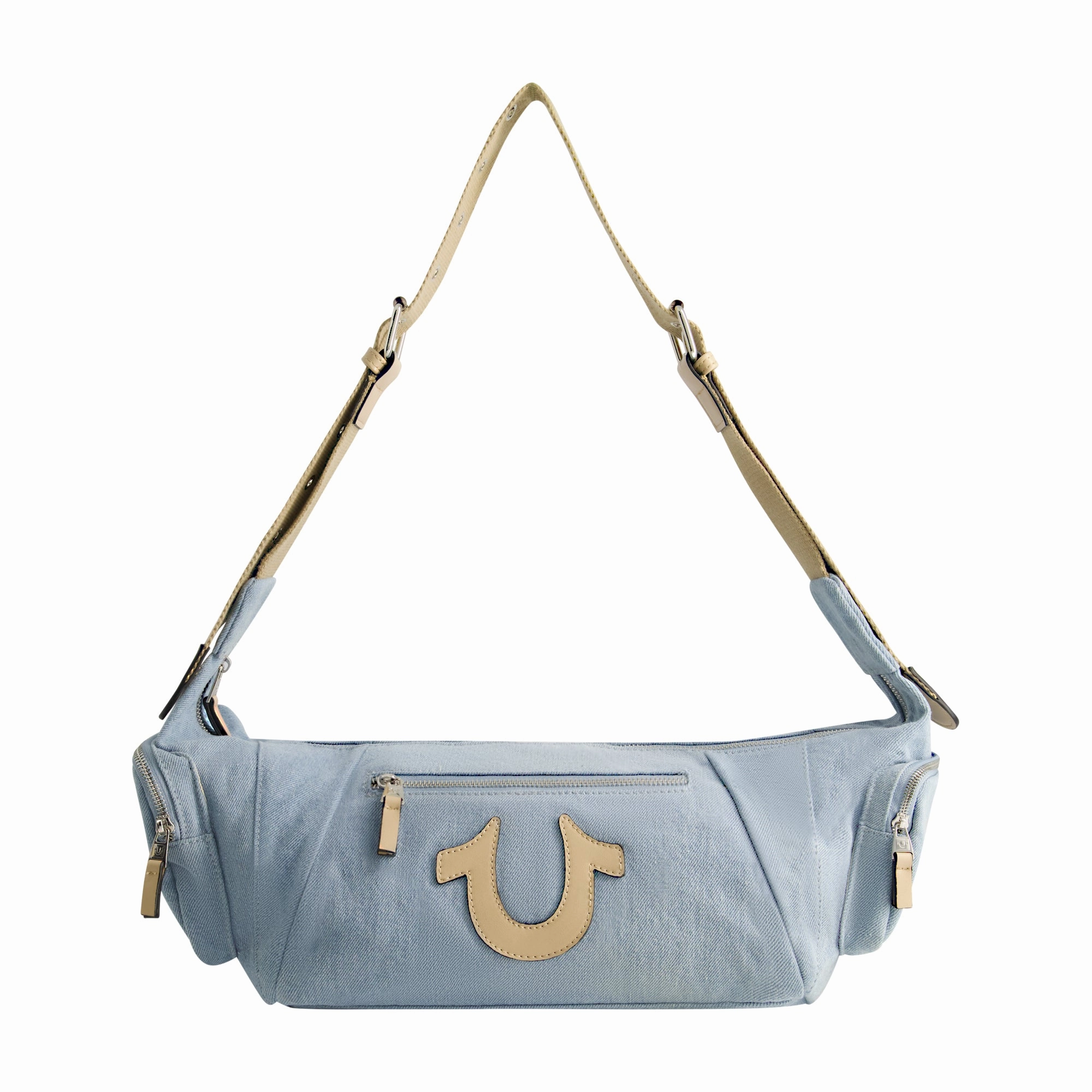 HORSESHOE MOTIF SLOUCHY HOBO