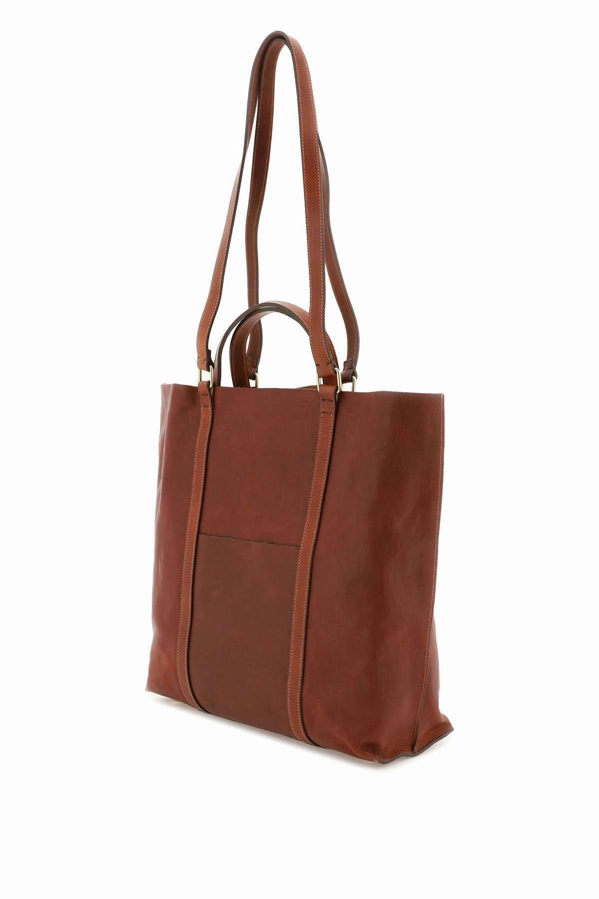 Il bisonte leather handbag