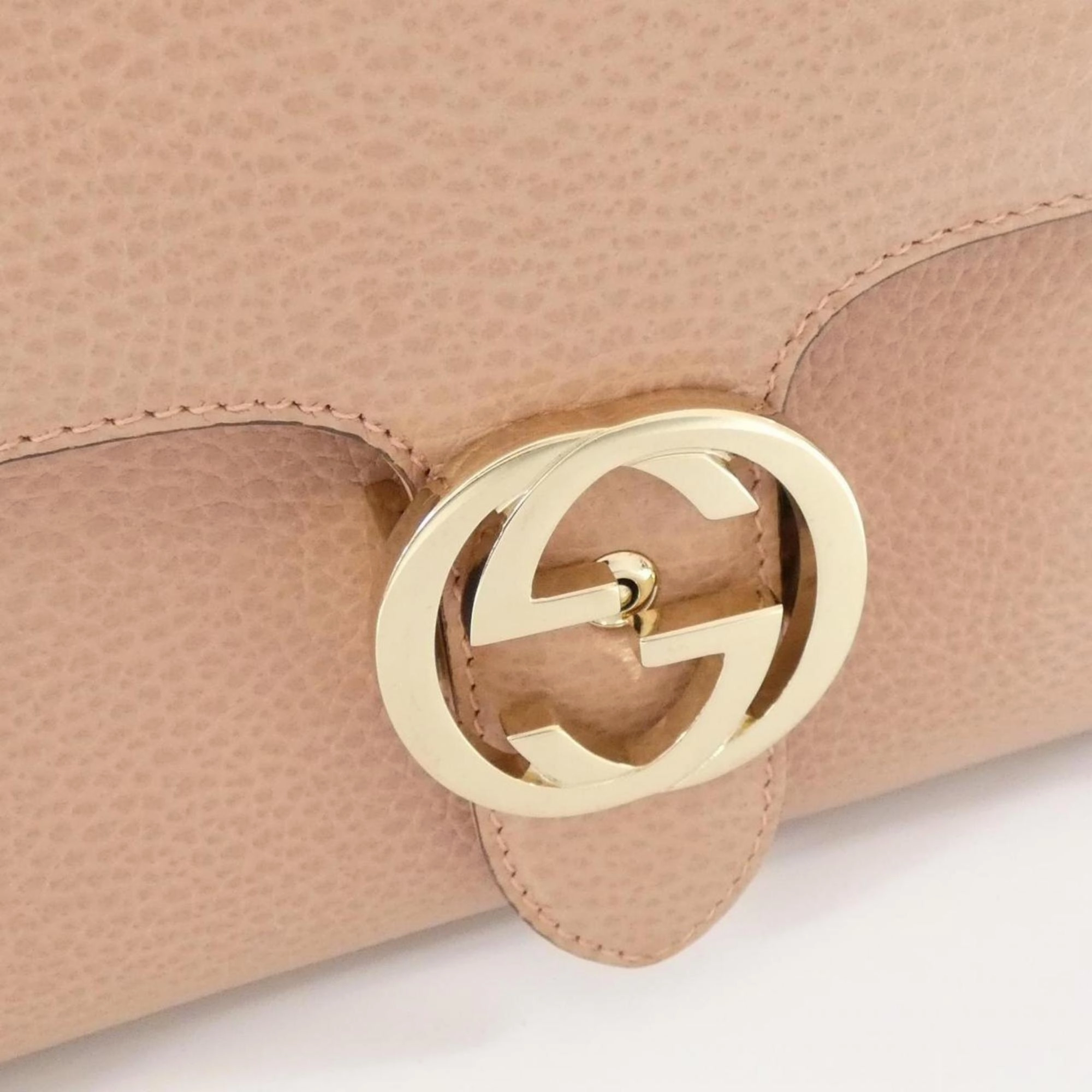 Interlocking G Leather Shoulder Bag