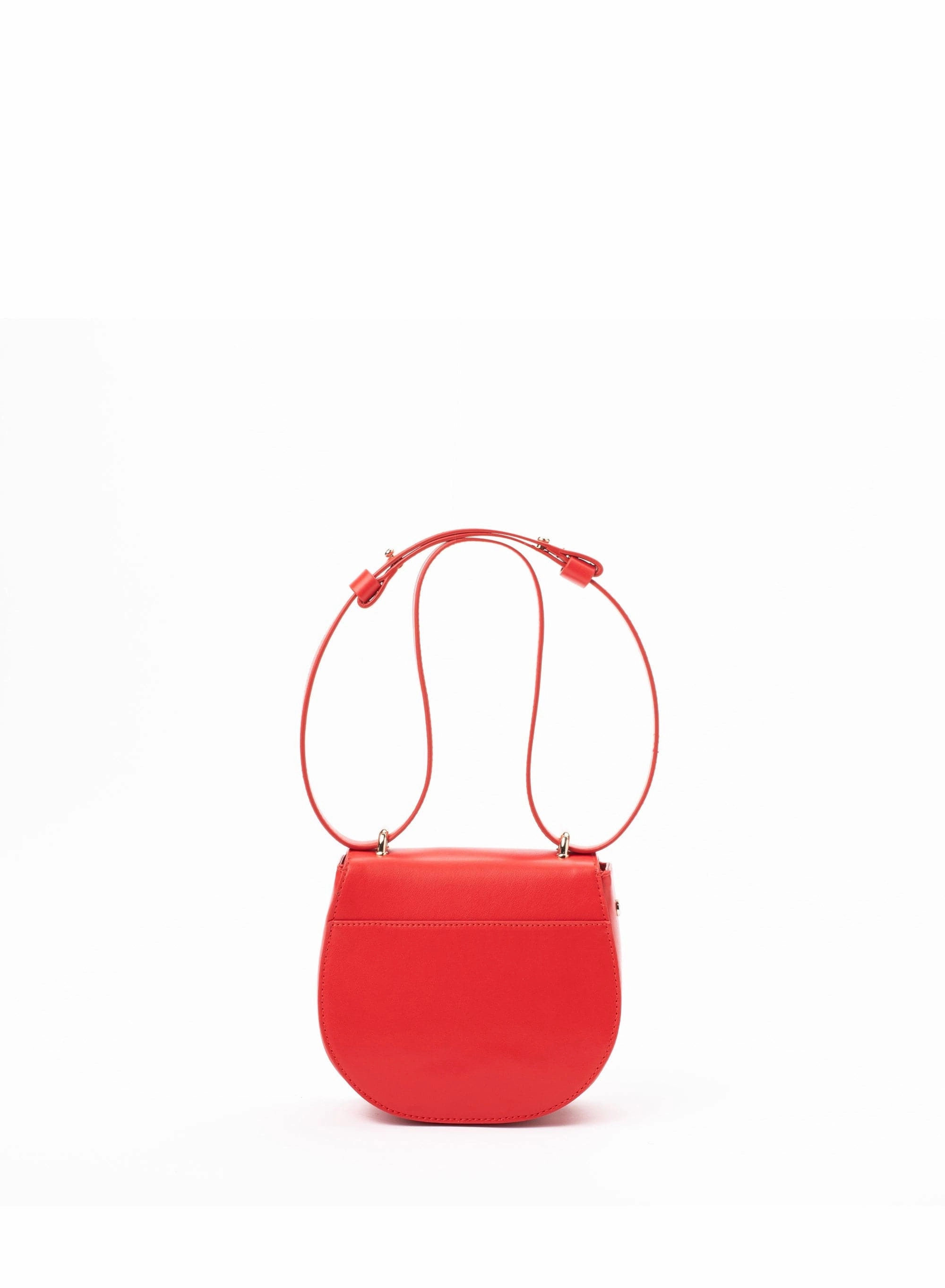 Iris Apple Leather Vegan Mini Bag | Red