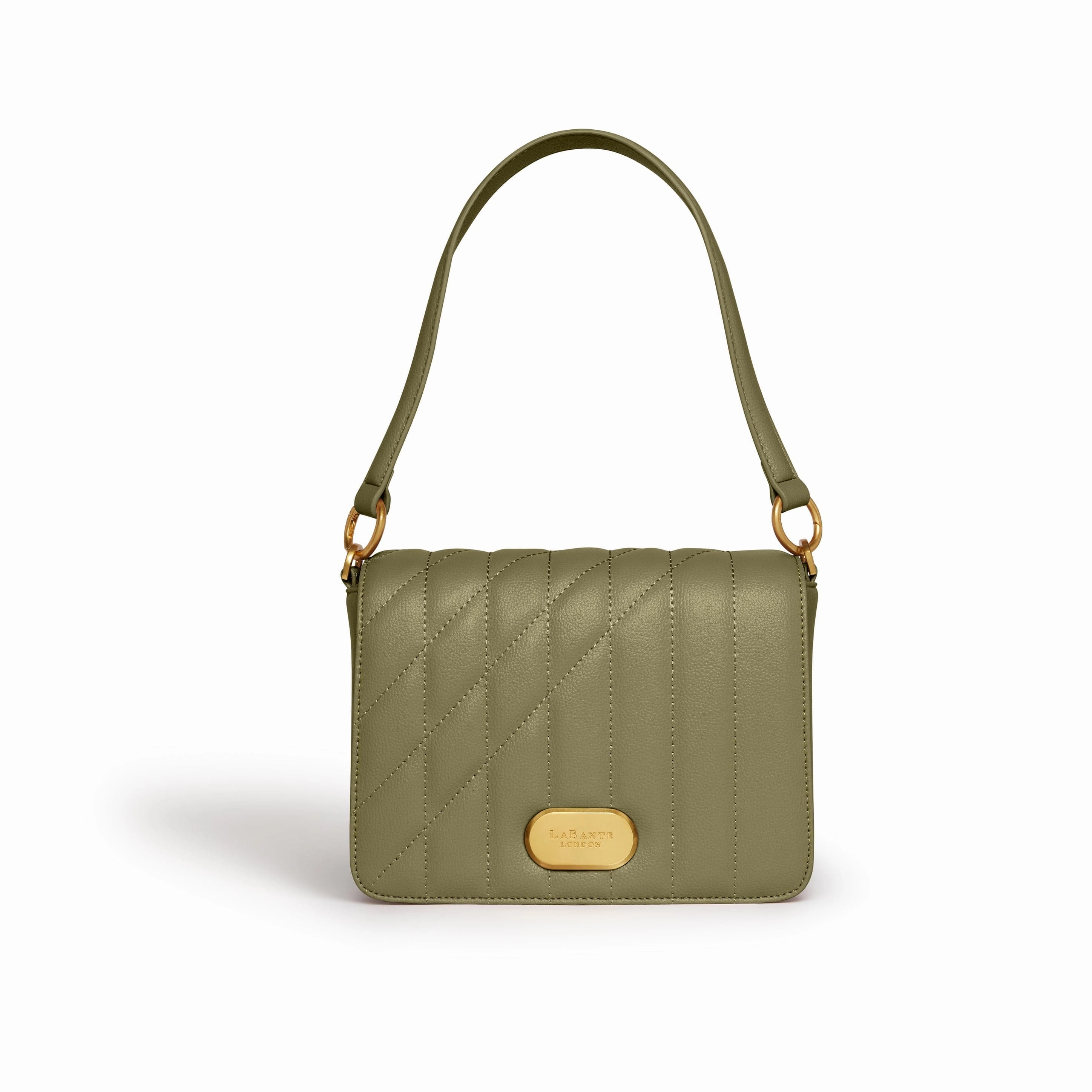 Iris Vegan Leather Shoulder Bag | Green
