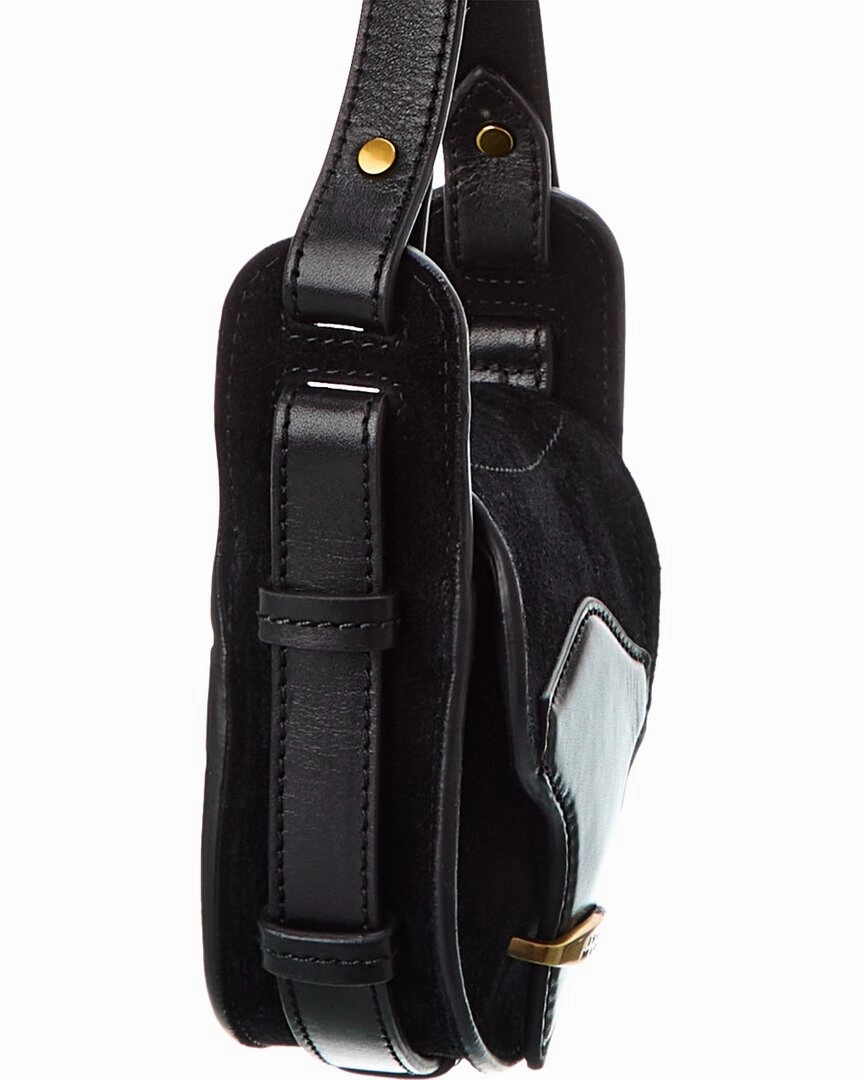 Isabel Marant Botsy Mini Suede & Leather Shoulder Bag