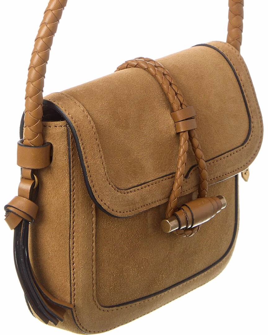 Isabel Marant Vigo Flap Suede Shoulder Bag