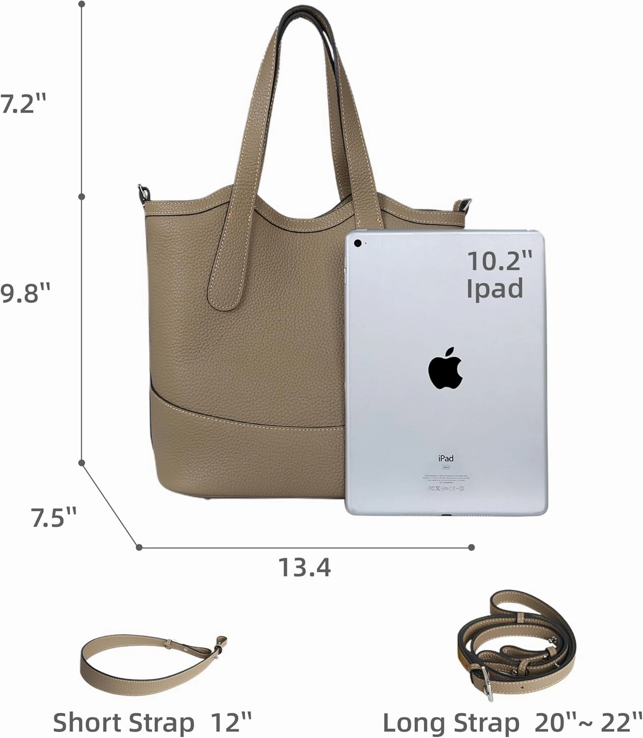 Iswee Genuine Leather Purses for Women Shoulder Handbags Designer Hobo Crossbody Purse Top Handle Purse