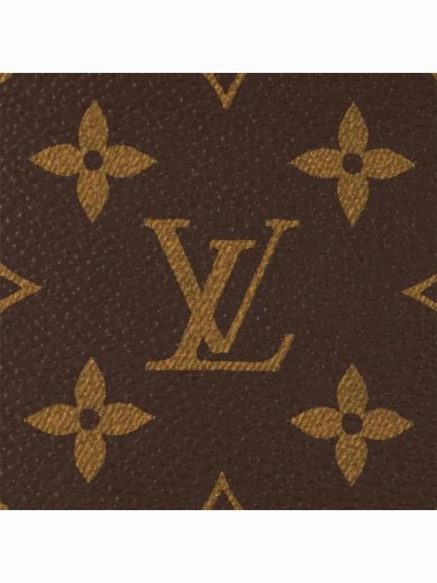 Ivy Monogram Shoulder Bag Brown