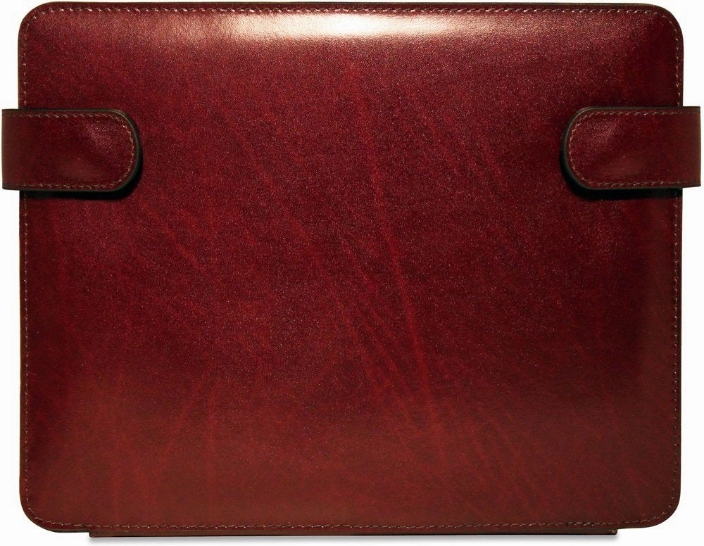 Jack Georges Elements Collection Ipad Cover Snap Closure Leather Case