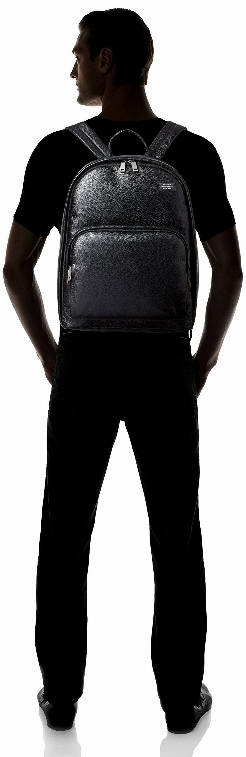 Jack Spade Men's Mason Leather Bookpack
