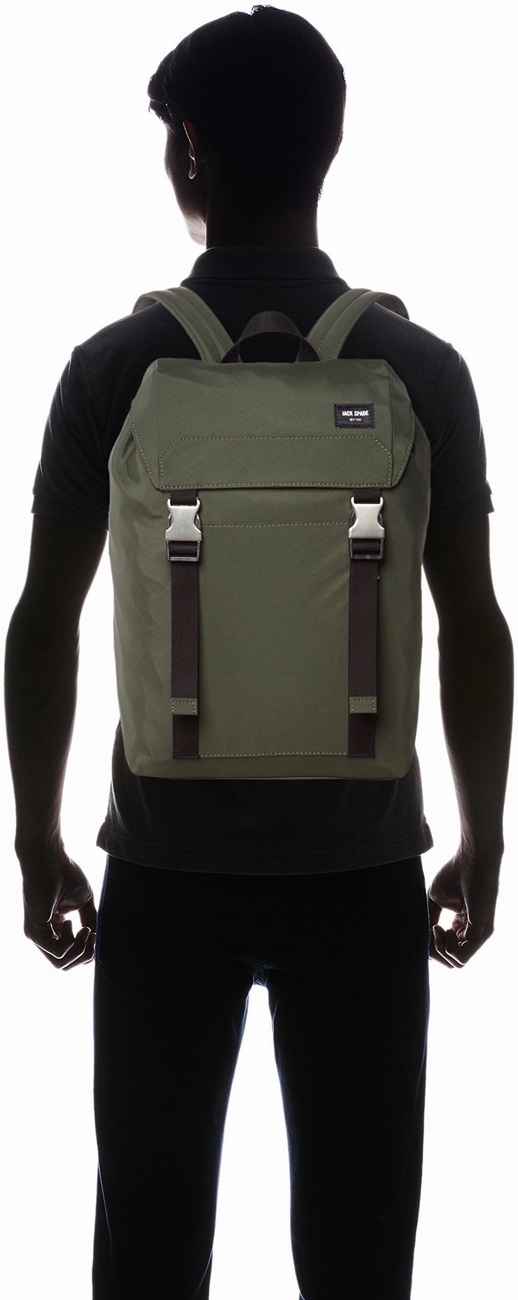 Jack Spade Men's Tech Travel Nylon Army Backpack