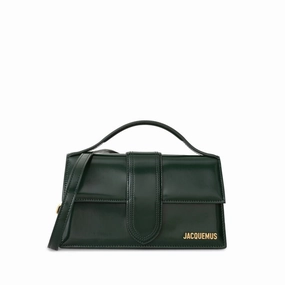 Jacquemus Green Leather Shoulder Women's Bag
