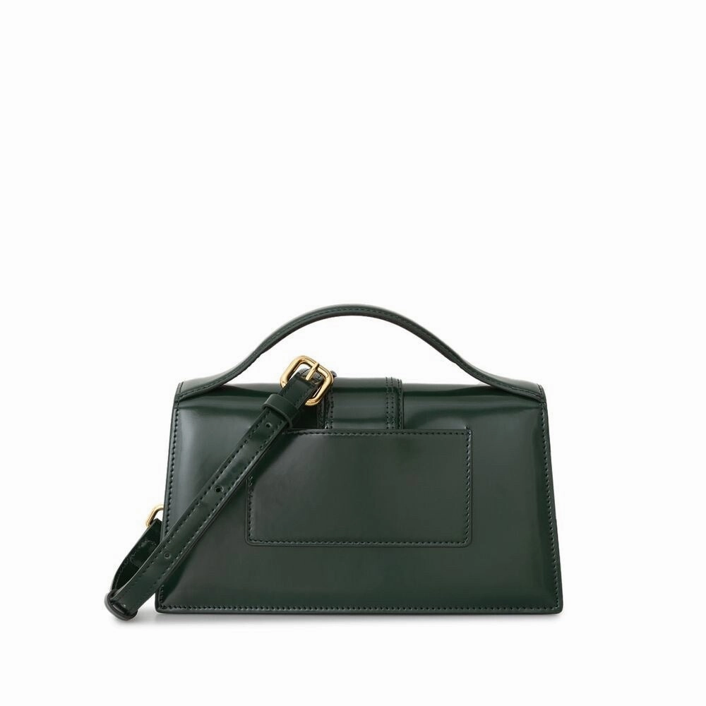 Jacquemus Green Leather Shoulder Women's Bag