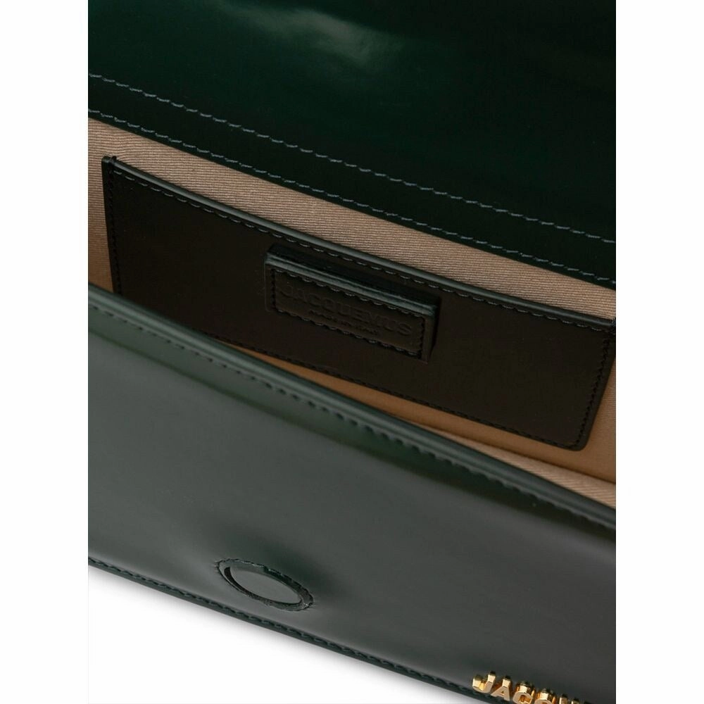 Jacquemus Green Leather Shoulder Women's Bag