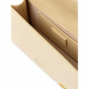 Jacquemus Yellow Leather Shoulder Women's Bag