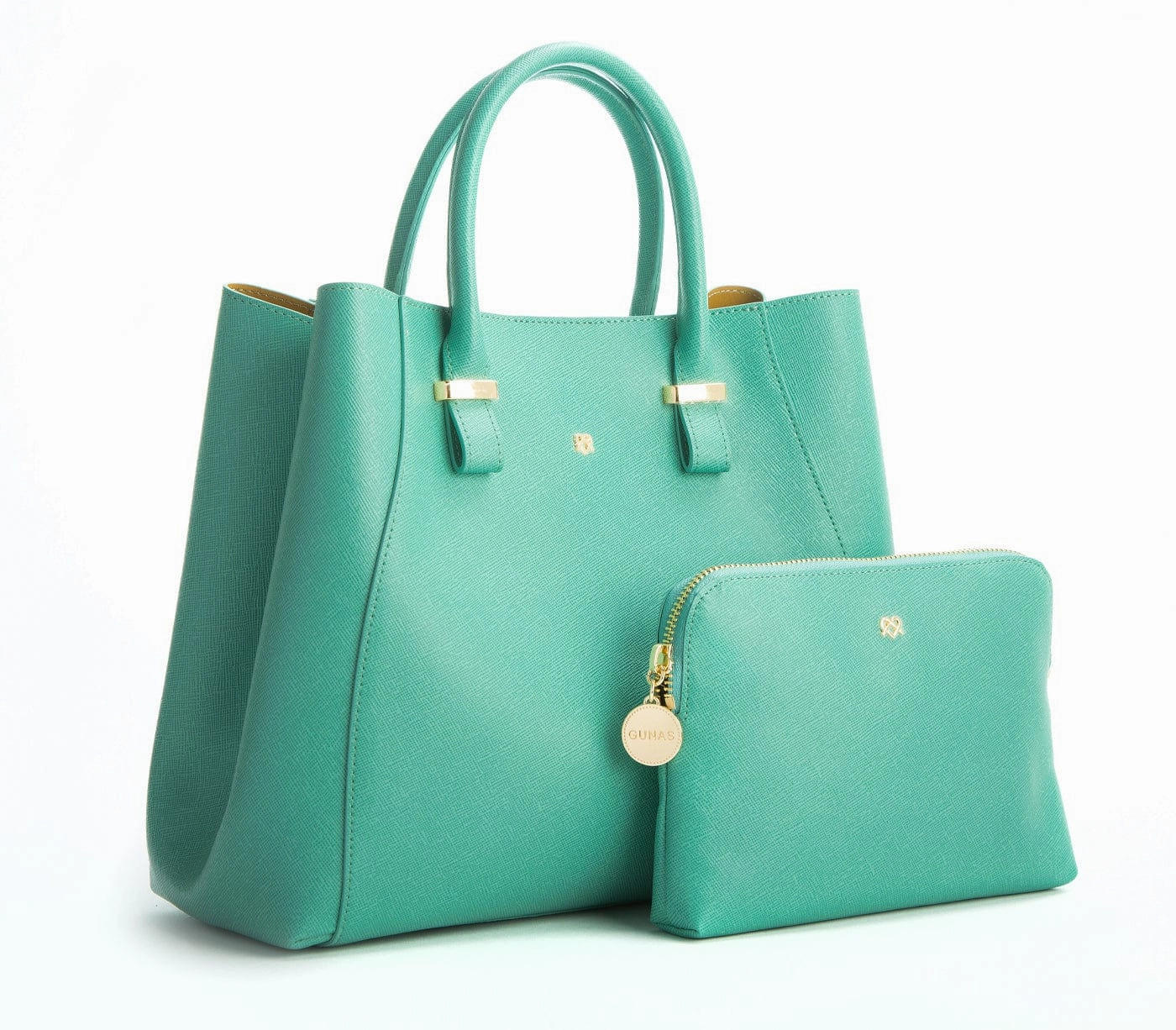 Jane Vegan Leather Handbag | Tiffany Blue