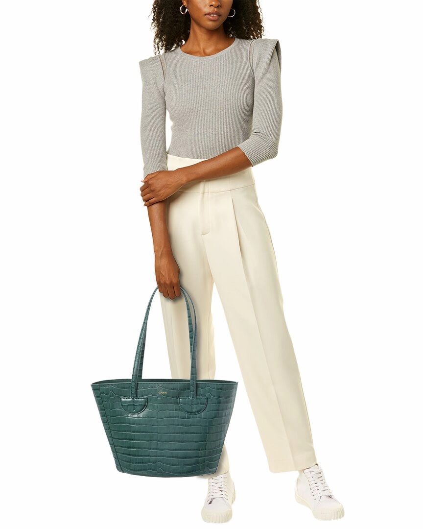 Jason Wu Croc-Embossed Leather Tote