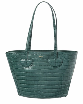 Jason Wu Croc-Embossed Leather Tote