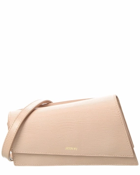 Jason Wu Lizard-Embossed Leather Shoulder Bag