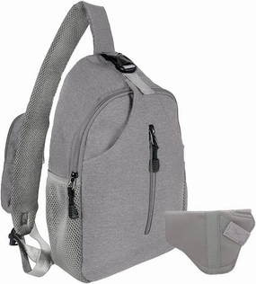 JESSIE & JAMES Multipurpose Concealed Carry Sling Backpack Purse Lightweight Crossbody Sling Bags For Women Men_ GY
