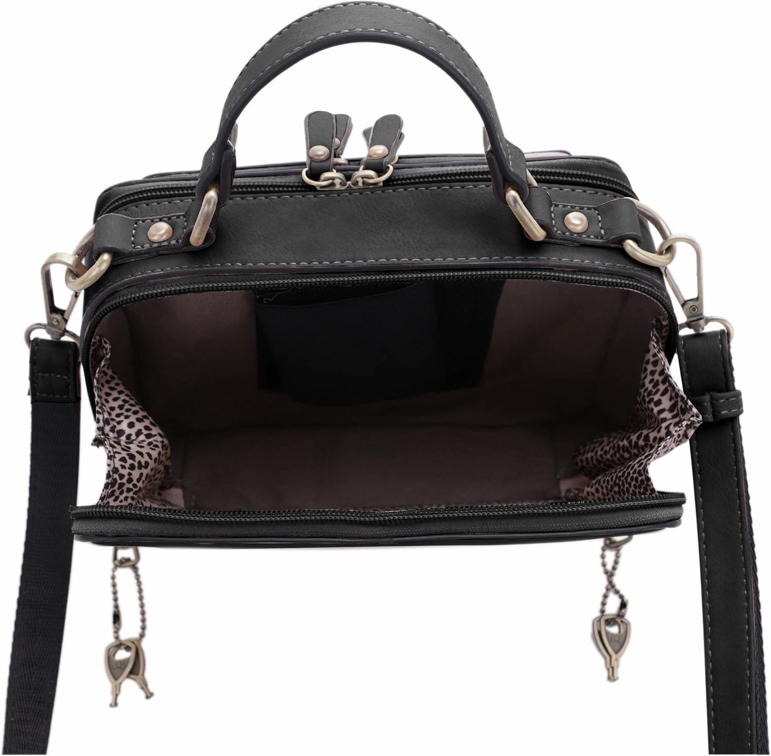 JESSIE & JAMES PANDORA Compact Concealed Carry Crossbody Satchel Purse