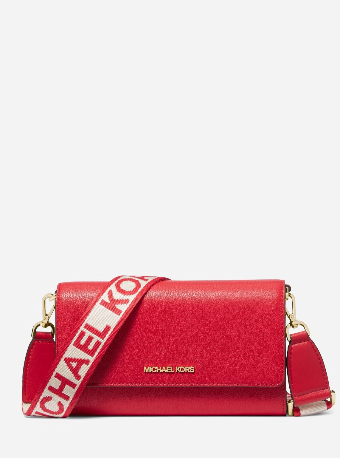 Jet Set Large Leather Crossbody Bag