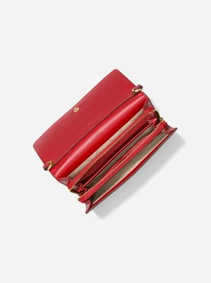 Jet Set Large Leather Crossbody Bag