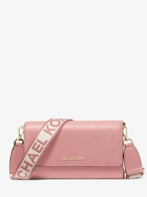Jet Set Large Leather Crossbody Bag