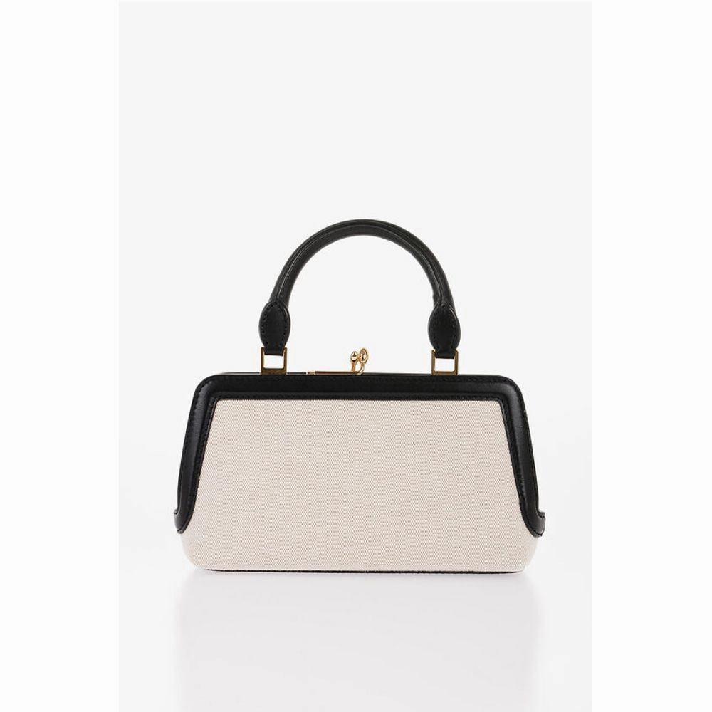 Jil Sander Canvas Minibag with Removable Shoulder Women's Strap