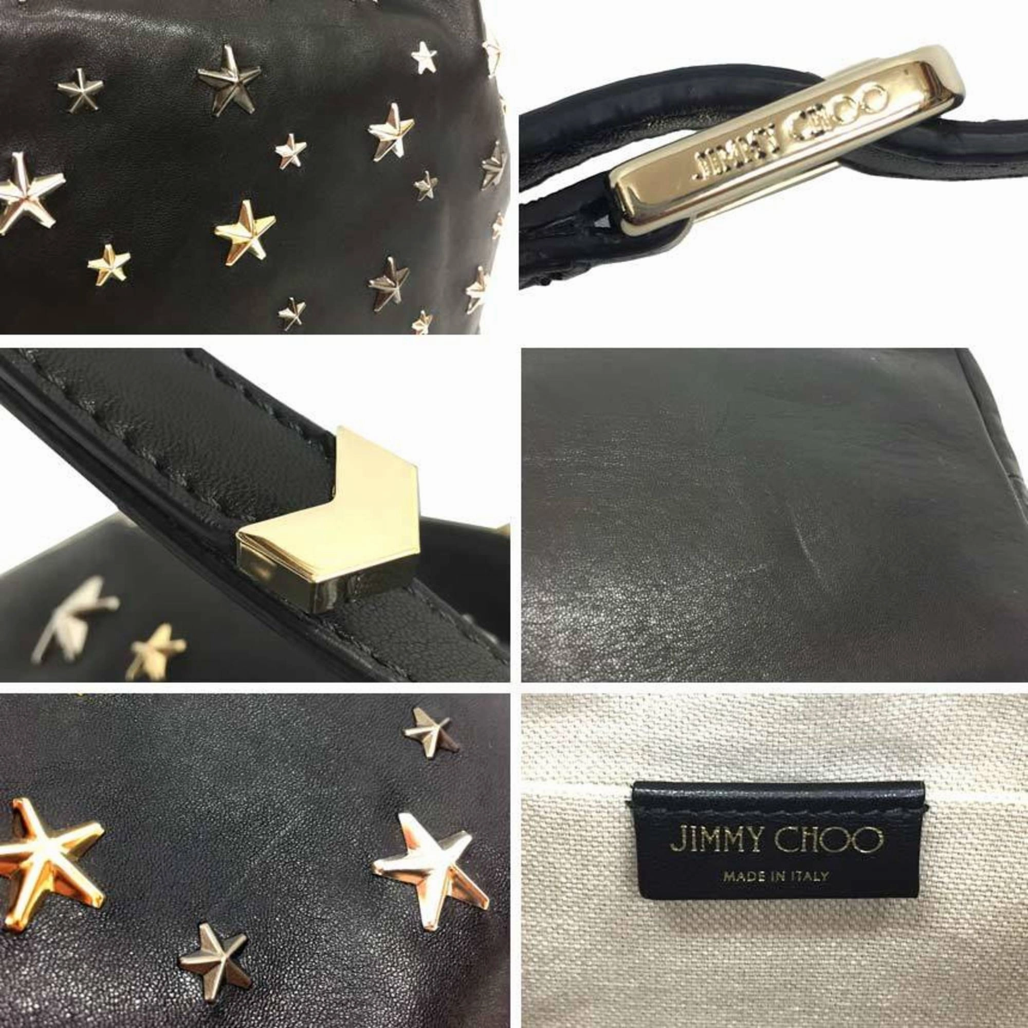 Jimmy Choo Leather Shoulder Bag (Pre-Owned)