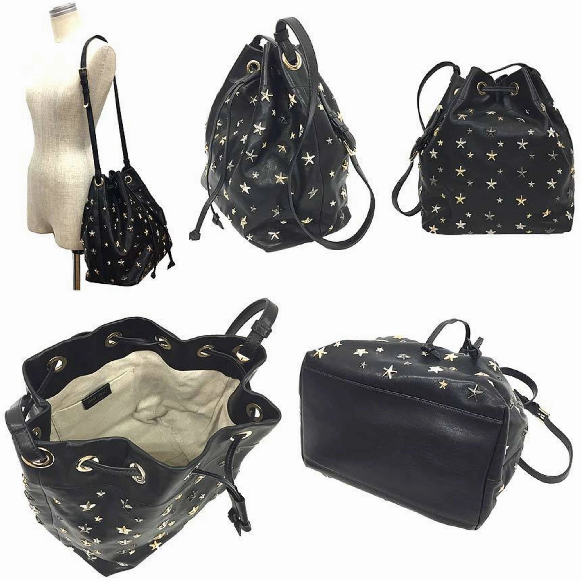 Jimmy Choo Leather Shoulder Bag (Pre-Owned)