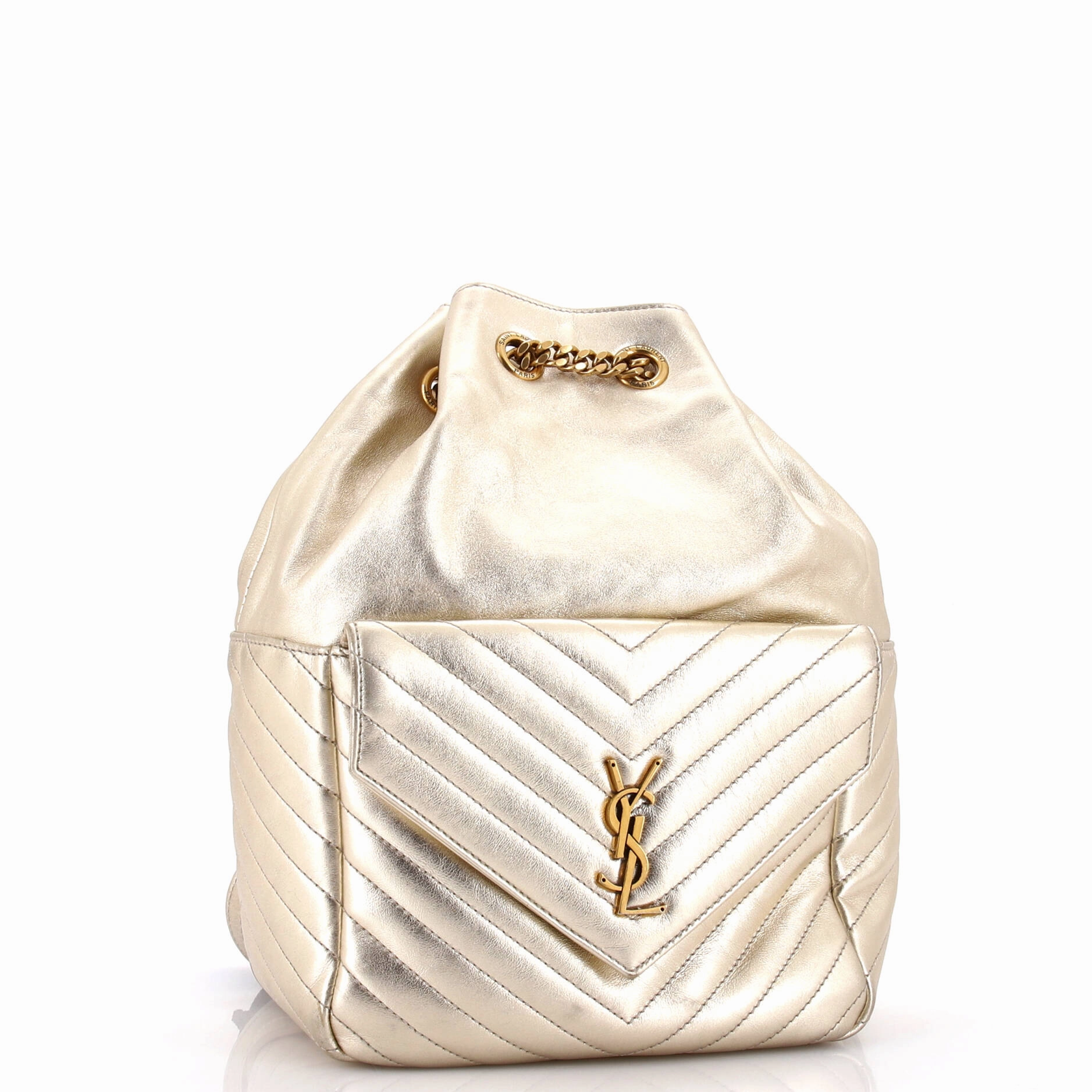 Joe Backpack Matelasse Chevron Leather