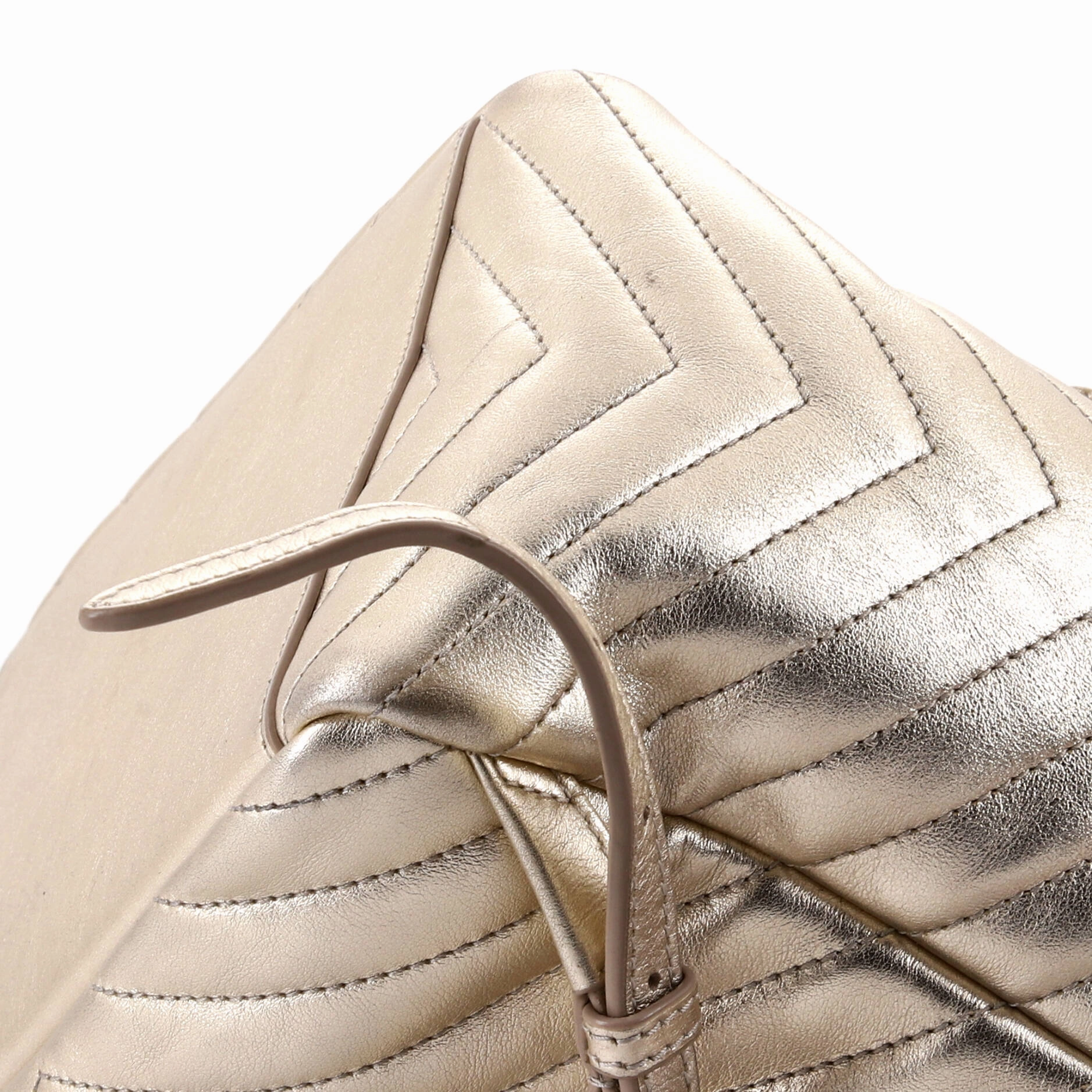 Joe Backpack Matelasse Chevron Leather
