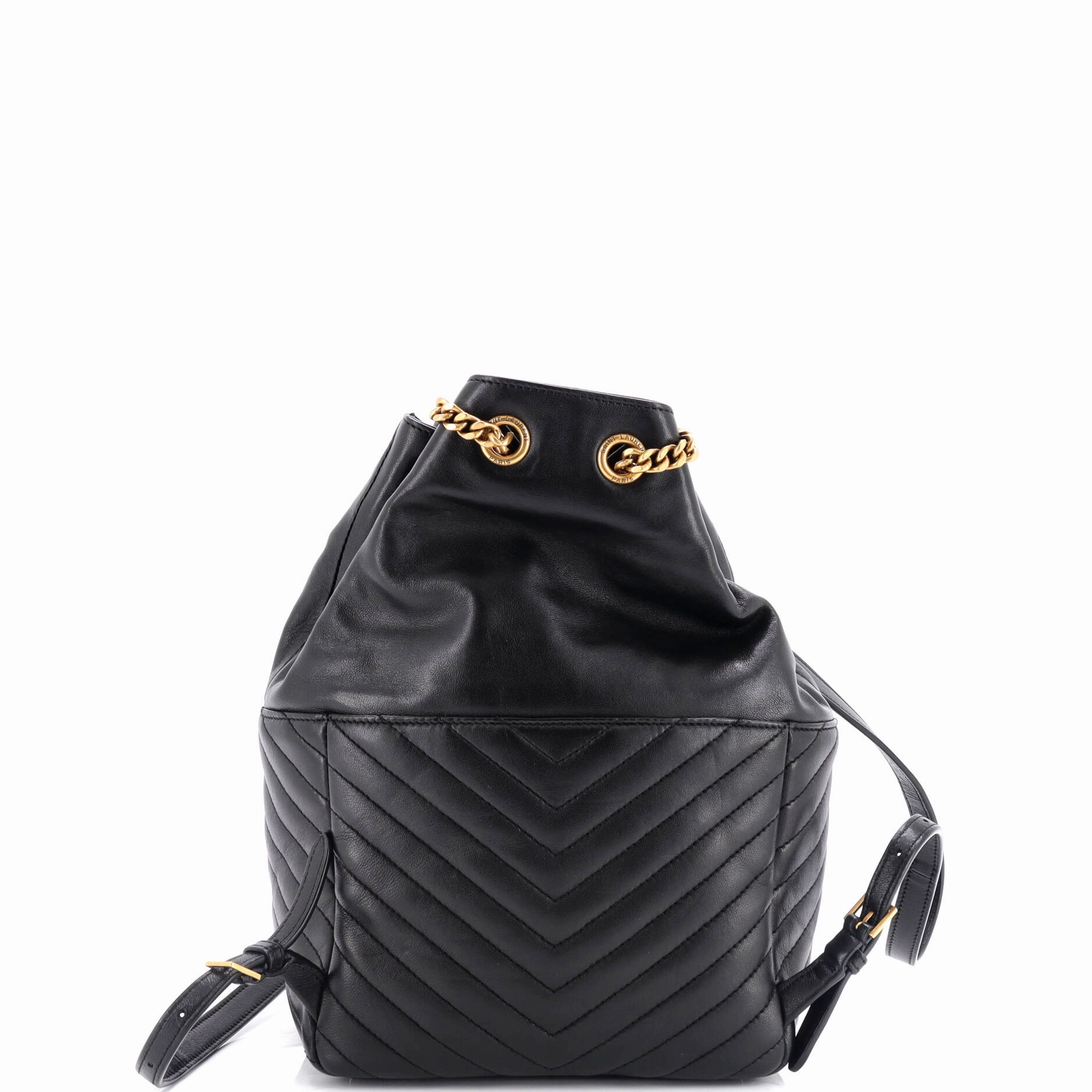 Joe Backpack Matelasse Chevron Leather