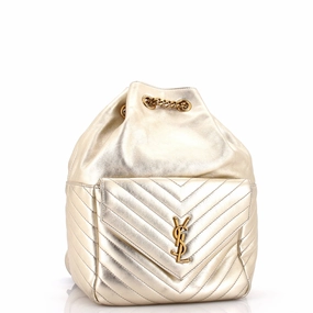Joe Backpack Matelasse Chevron Leather