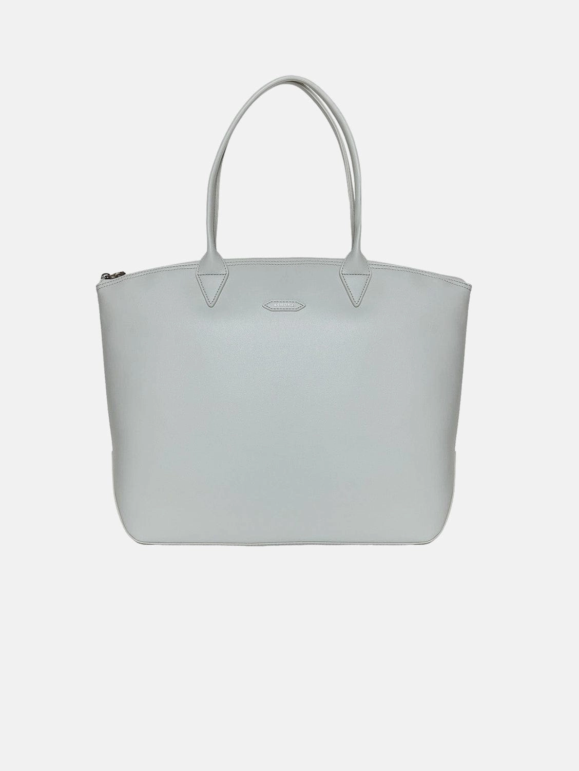Jolly Apple Skin Vegan Leather Tote | Pearl Grey