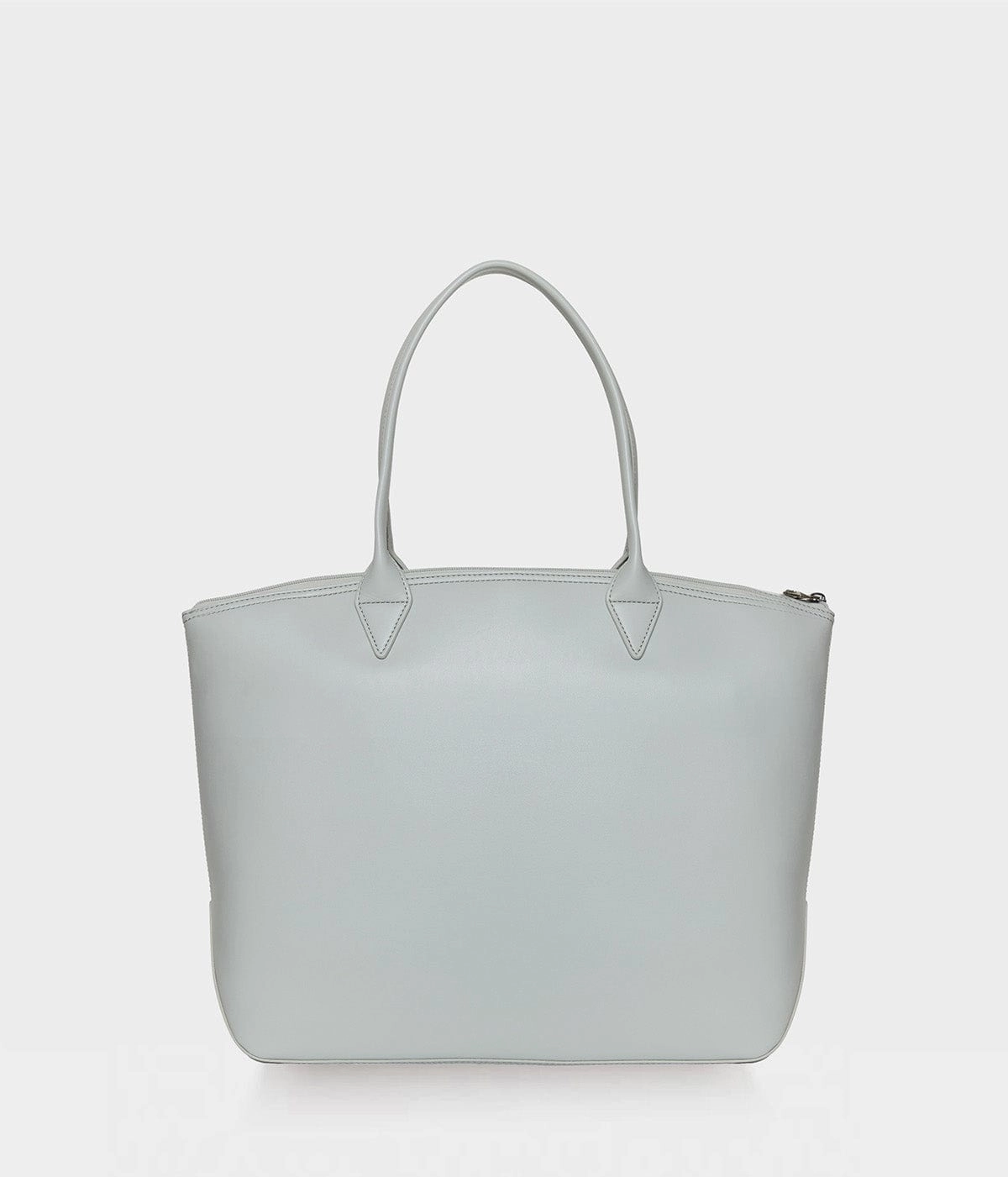 Jolly Apple Skin Vegan Leather Tote | Pearl Grey
