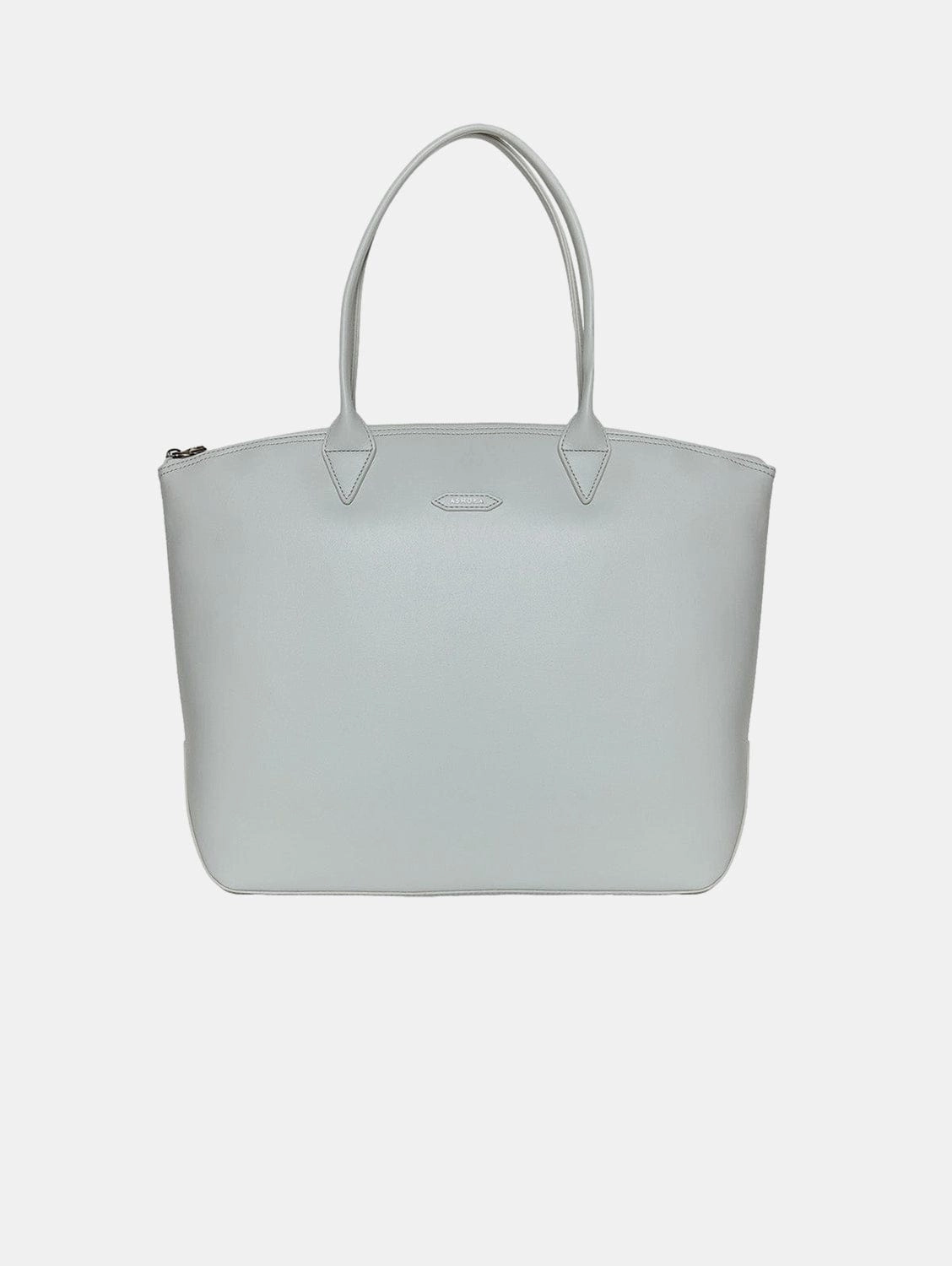 Jolly Apple Skin Vegan Leather Tote | Pearl Grey