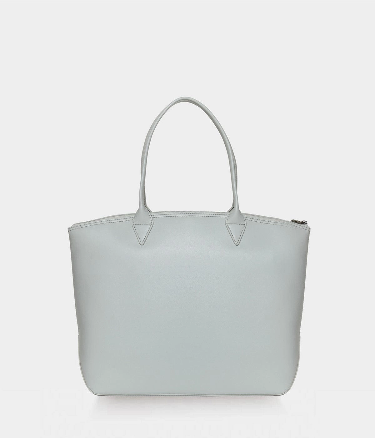 Jolly Apple Skin Vegan Leather Tote | Pearl Grey