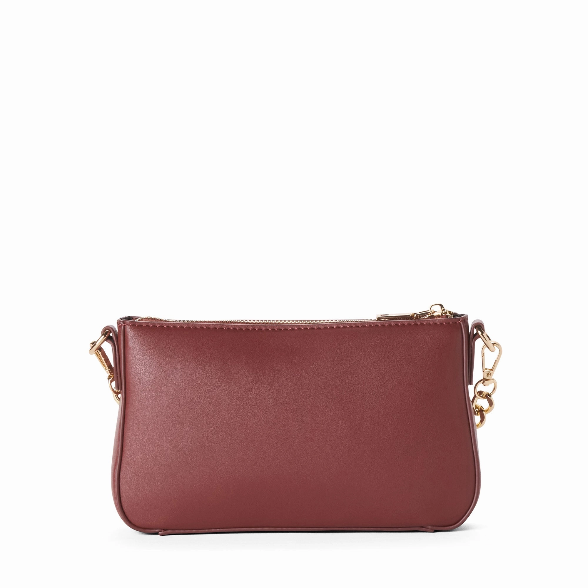 Jordan Vegan Leather Crossbody Bag | Auburn