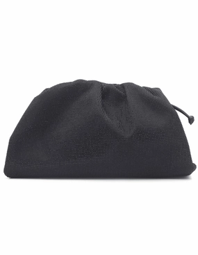 JUDIT Large Crystal Pouch Clutch
