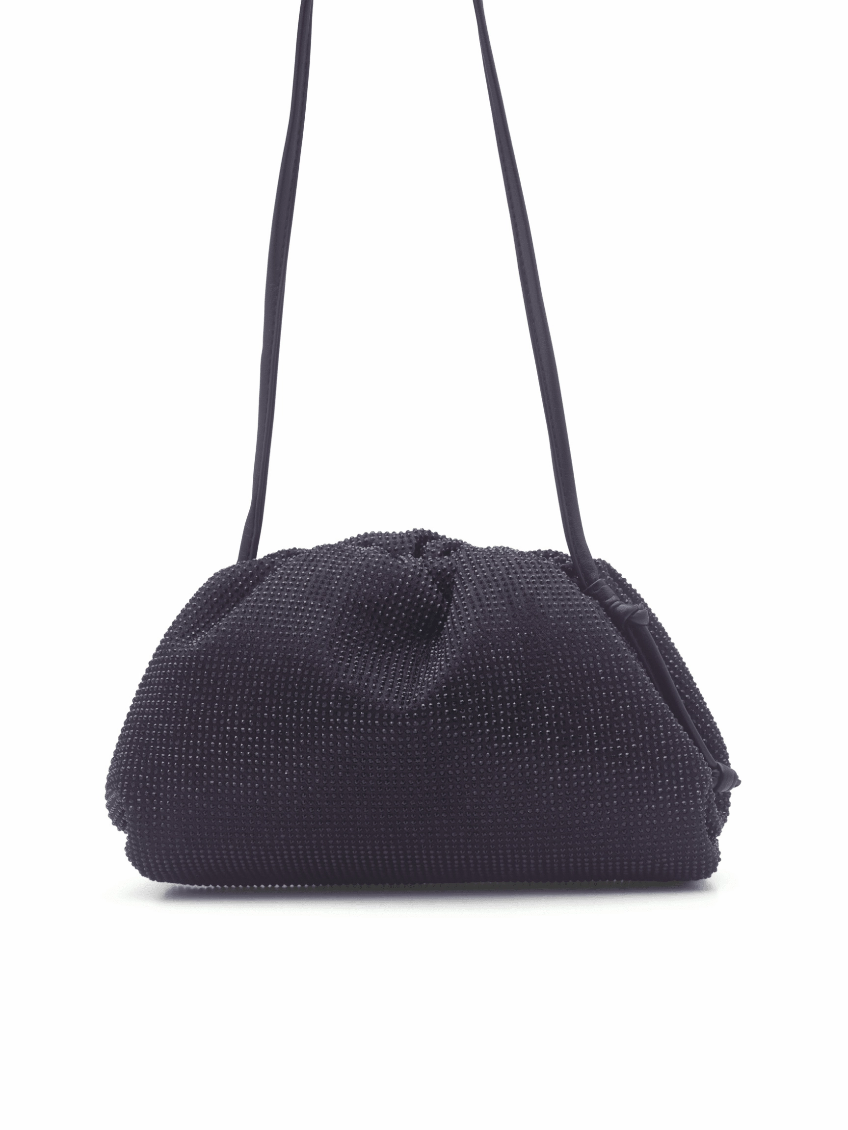 JUDIT Small Crystal Pouch Clutch
