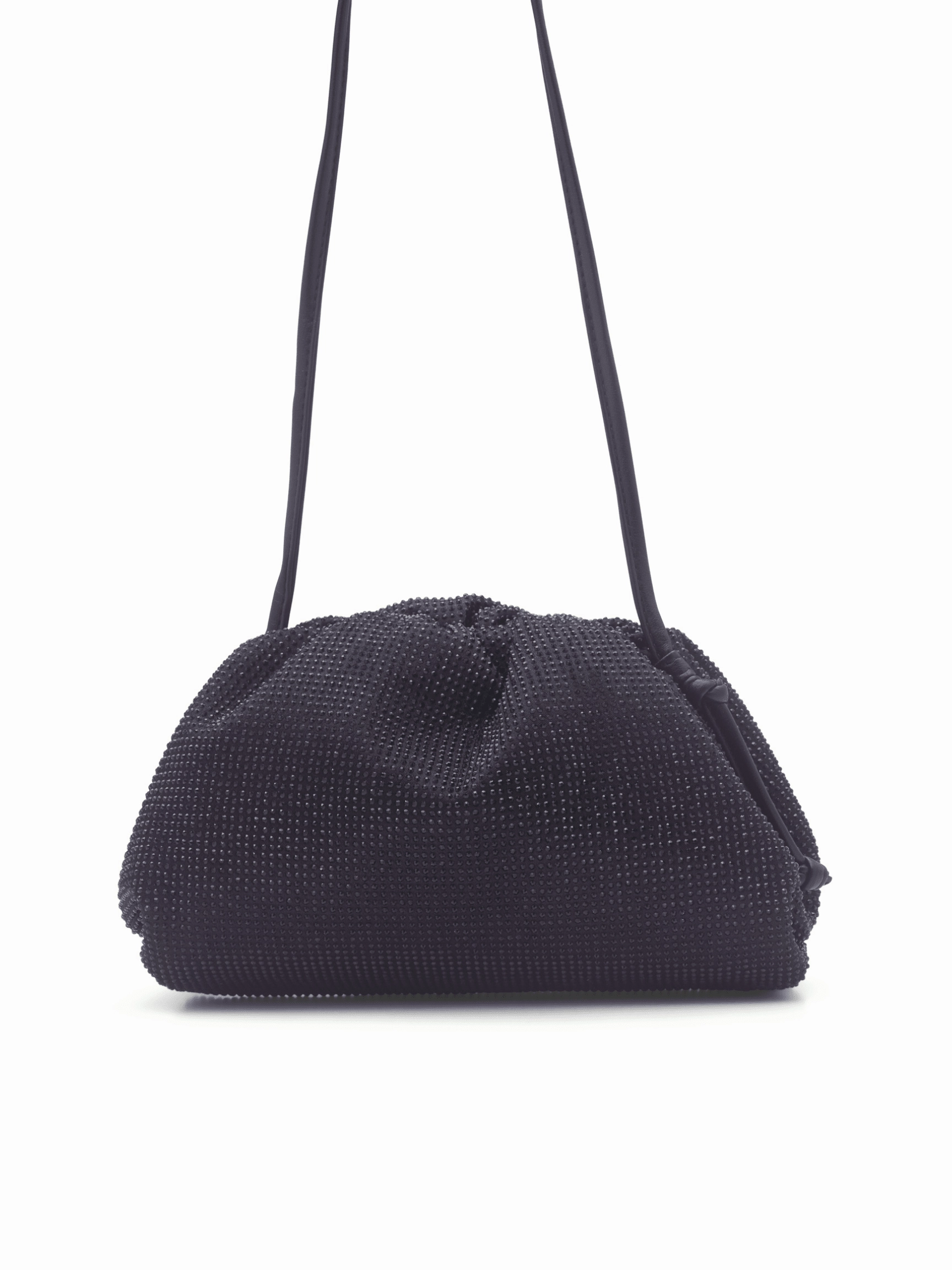 JUDIT Small Crystal Pouch Clutch