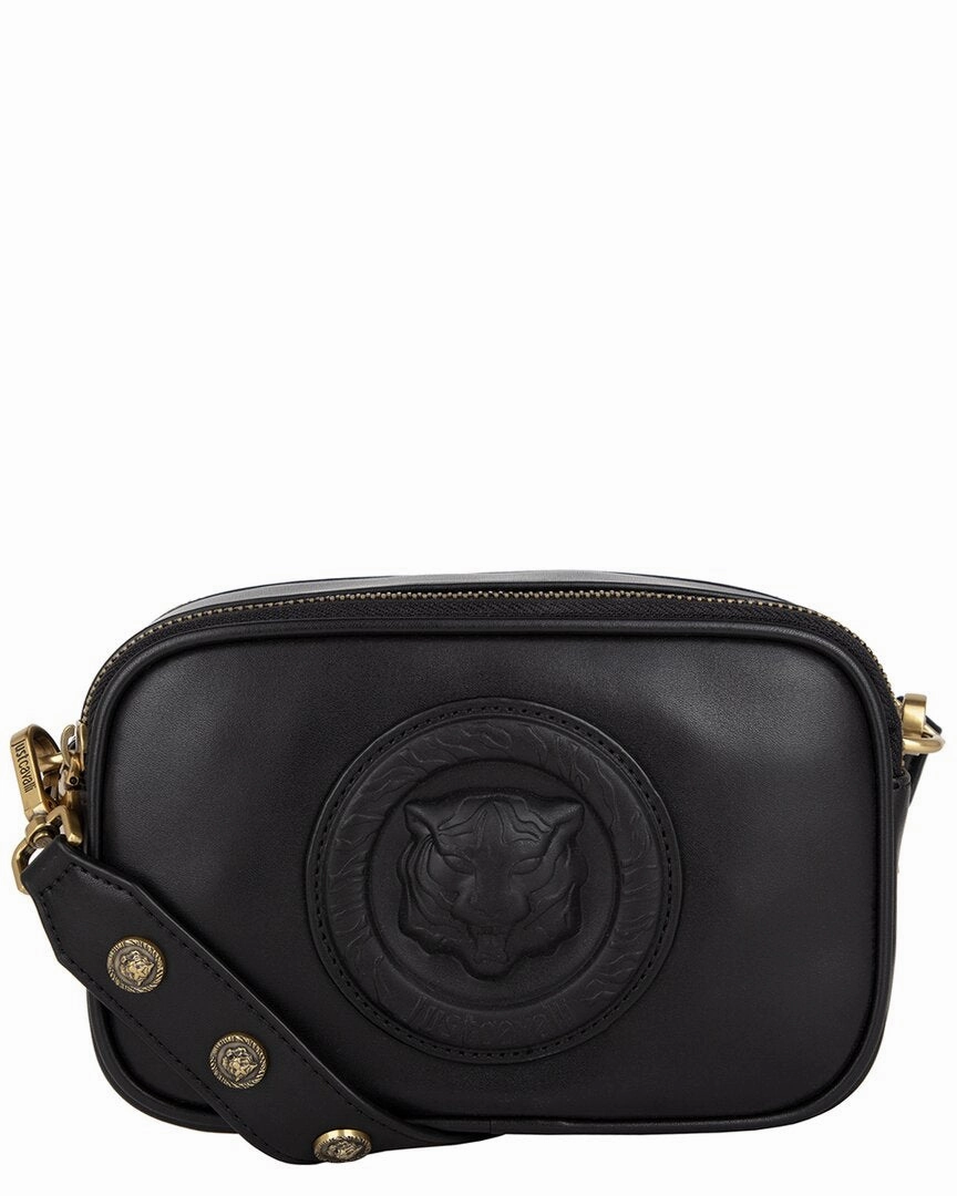 Just Cavalli Range E Tiger-Embossed Sketch Crossbody