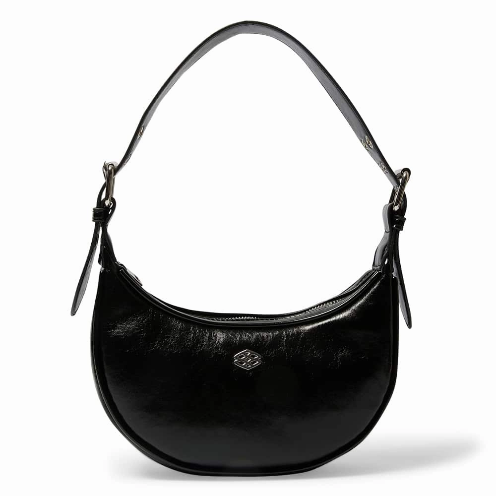 Karma Bag in Black Smooth
