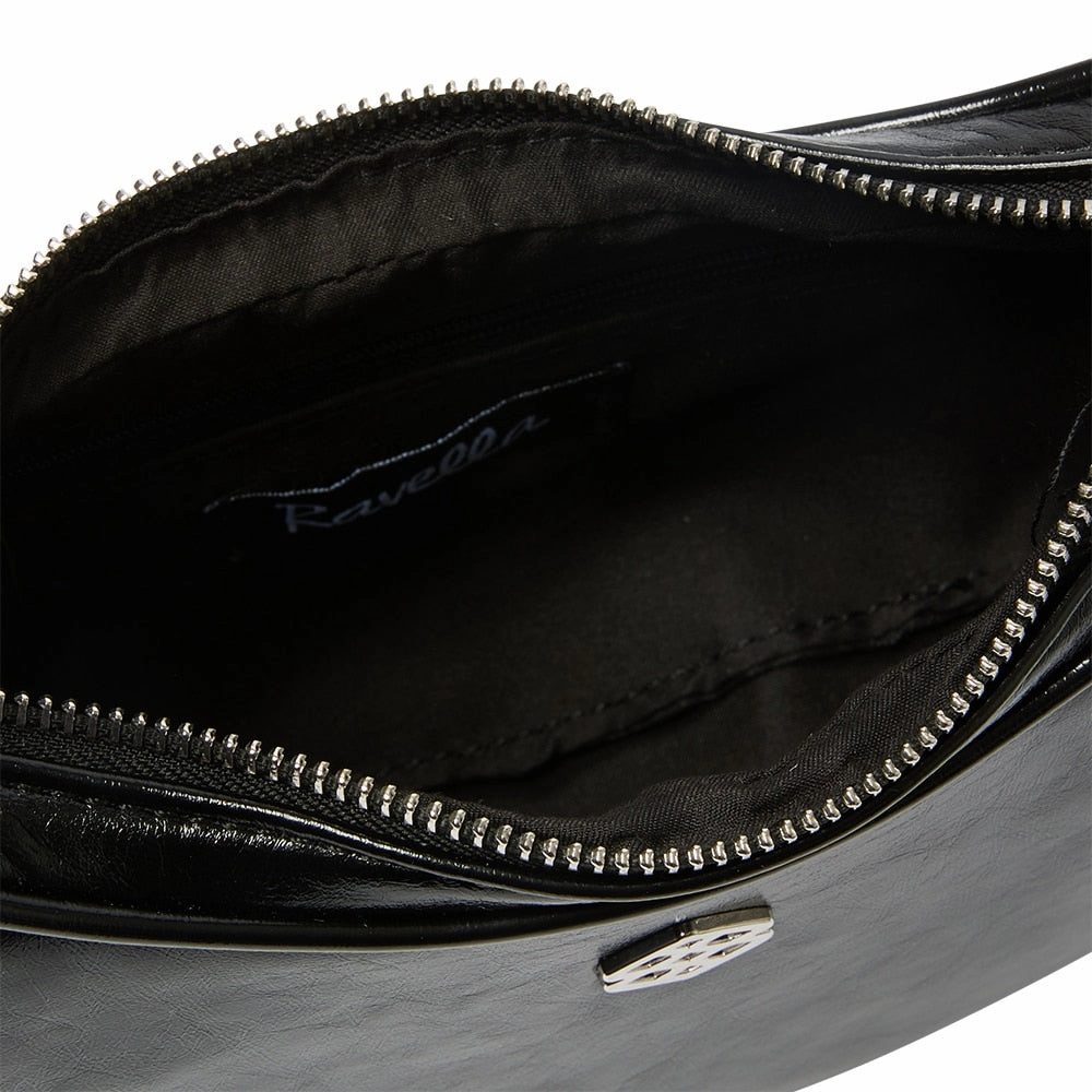 Karma Bag in Black Smooth