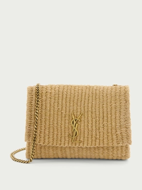Kate Medium Raffia Handbag