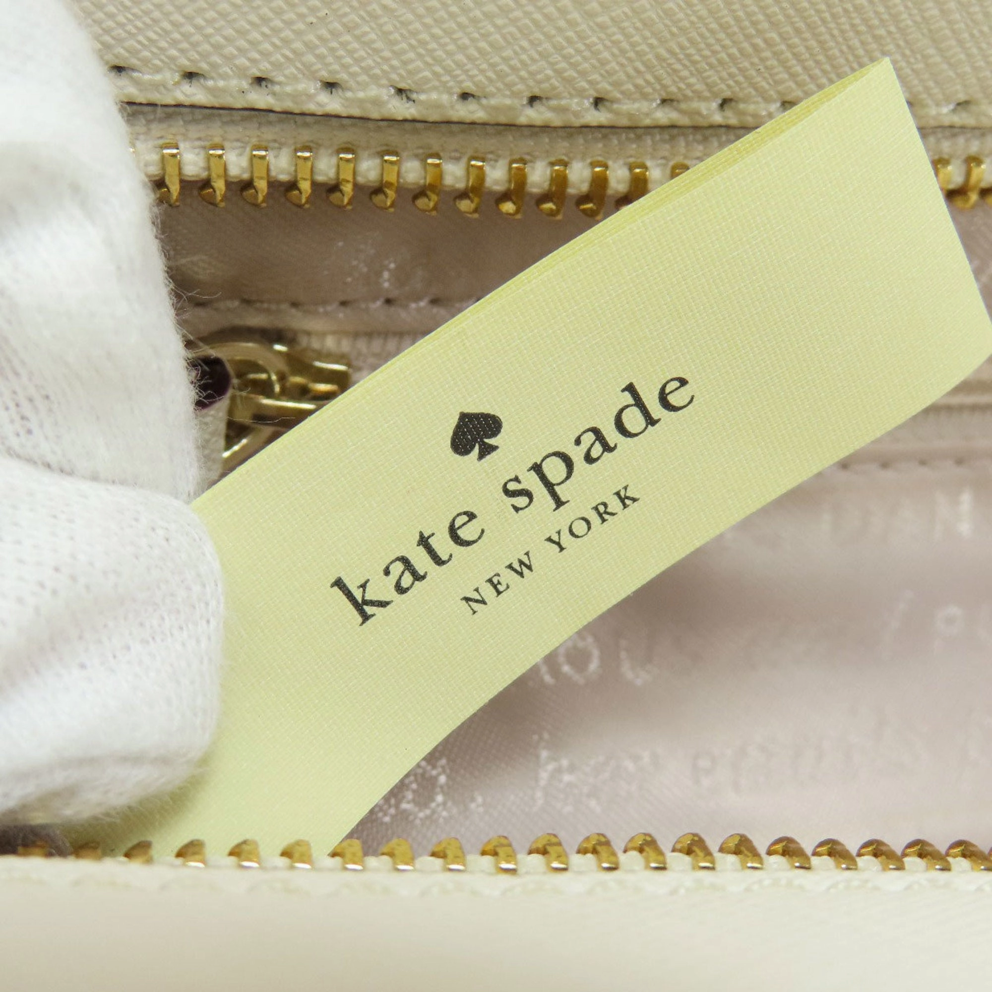 Kate Spade   Leather Raffia Handbag (Pre-Owned)