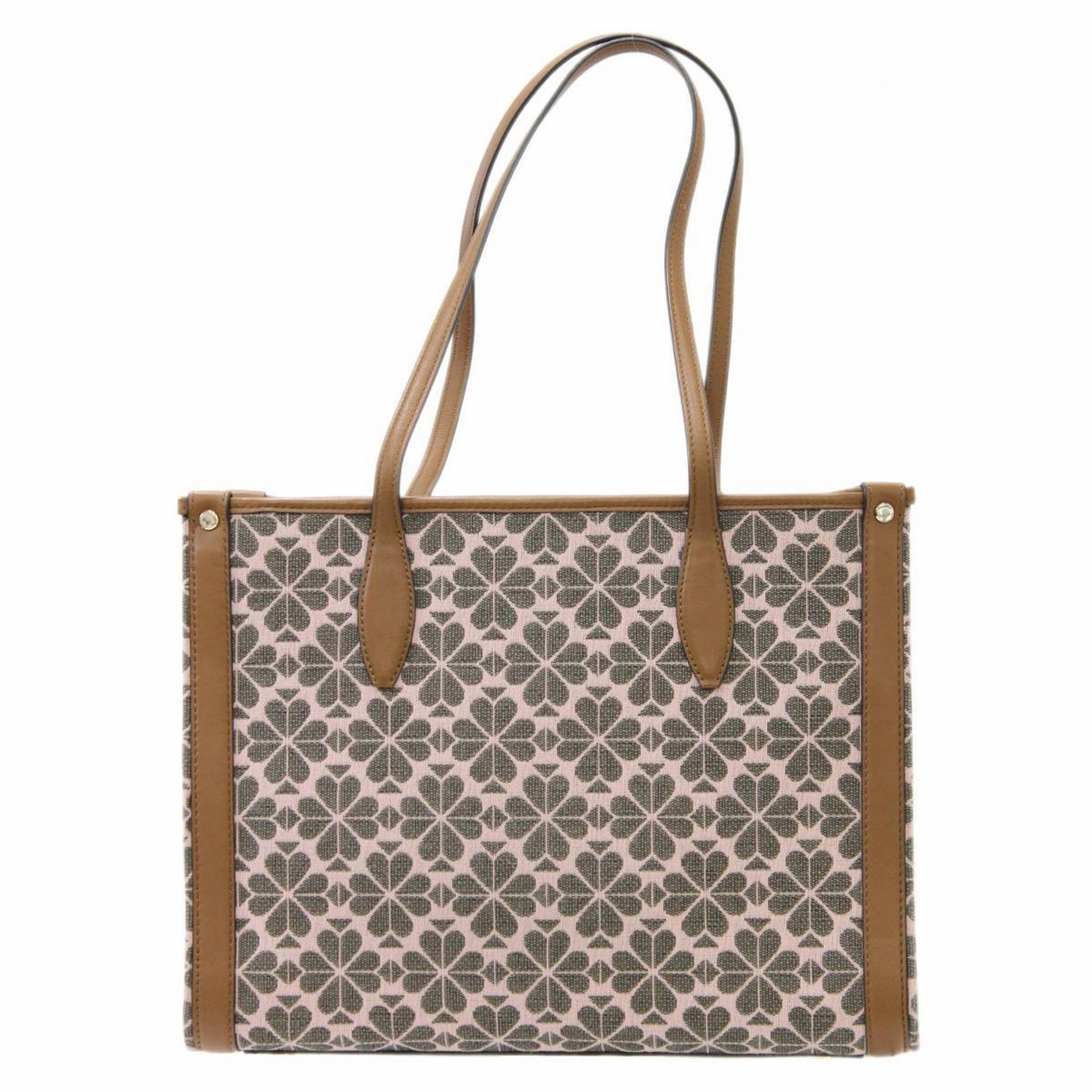 Kate Spade  Jacquard Leather Tote Bag (Pre-Owned)